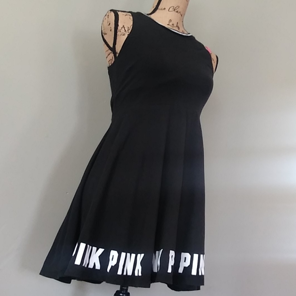 VS PINK Black an White Dress